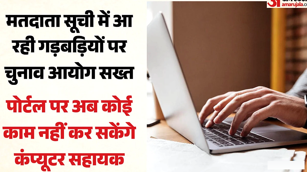 मतदाता सूची में गड़बड़ियों के बीच आयोग का निर्णय, कंप्यूटर सहायक की आईडी निष्क्रिय