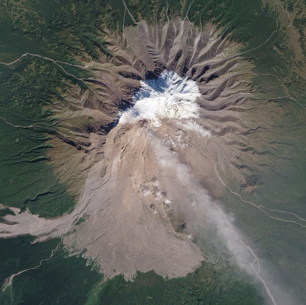 Volcano eruption